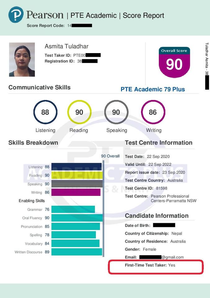 PTE Academic 79 Plus 299 Two Weeks 499 Unlimited