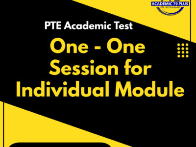 One – One Session for Individual Module