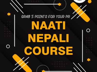 NAATI CCL Nepali Crash Course 350$ only (Online)